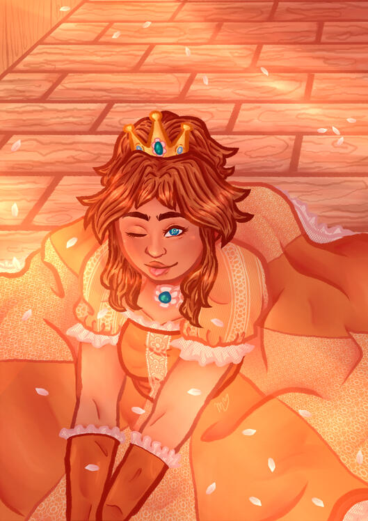 Princess Daisy from Super Mario Bros. Princess Daisy from Super Mario Bros.