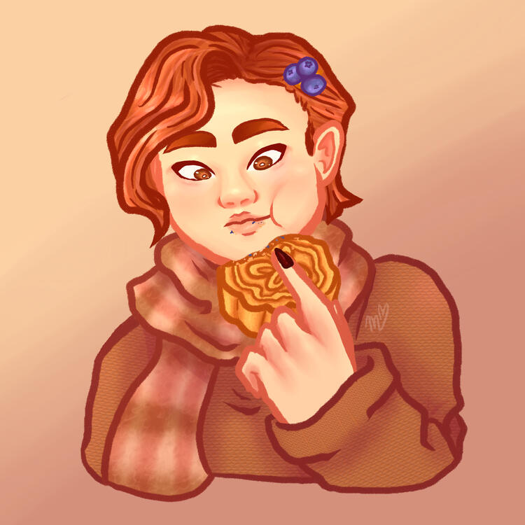 Random character. Random character.