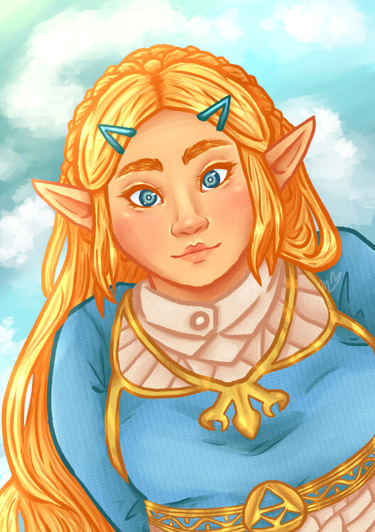 Zelda from The Legend of Zelda. Zelda from The Legend of Zelda.