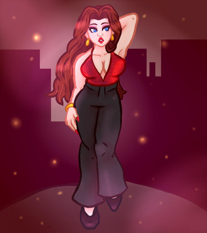 Pauline from Super Mario Bros. Pauline from Super Mario Bros.